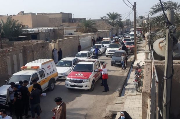 انفجار‌ یک ساختمان دو واحده در کارون تاکنون ۴مصدوم داشته است/عملیات امداد و نجات با حضور ۶تیم هلال‌احمر ادامه دارد