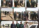 بازدید جانشین فرماندهی سپاه حضرت ولیعصر (عج) خوزستان از پروژه آبرسانی بسیج سازندگی دشت آزادگان