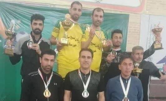 از میدان خدمت تا میدان قهرمانی/ برد شیرین جهادگران خوزستان در مسابقات فوتسال کشوری