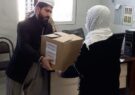 توزیع بسته‌های معیشتی بین خانواده‌های آسیب‌پذیر شهر ازگله