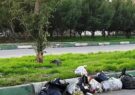 نبود سطل زباله؛ معضل اما آزاردهنده در محله‌های اهواز