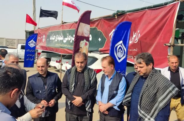 حضور مؤثر تأمین اجتماعی در حماسه اربعین: بازدید معاون فرهنگی وزارت کار از موکب درمانی چذابه