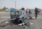 ۲ کشته و ۹ مصدوم در تصادف زنجیره‌ای محور آبادان – اهواز 