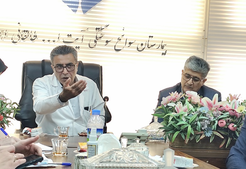 پیشرفته‌ترین درمان‌های سوختگی در بیمارستان طالقانی اهواز