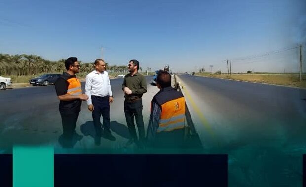  آغاز عملیات روشنایی جاده ویس _ ملاثانی