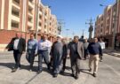 بازدید بازرس کل قضایی خوزستان از پروژه نهضت ملی مسکن اهواز