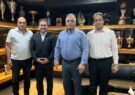 دیدار دبیرکل فدراسیون بسکتبال با رئیس فدراسیون وزنه‌برداری به مناسبت هفته تربیت بدنی