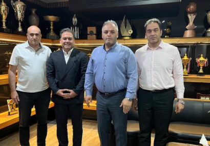 دیدار دبیرکل فدراسیون بسکتبال با رئیس فدراسیون وزنه‌برداری به مناسبت هفته تربیت بدنی