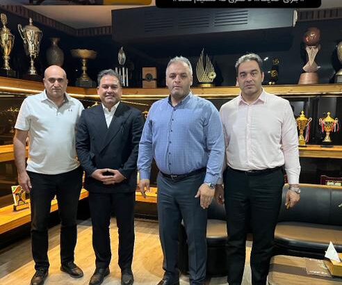 دیدار دبیرکل فدراسیون بسکتبال با رئیس فدراسیون وزنه‌برداری به مناسبت هفته تربیت بدنی