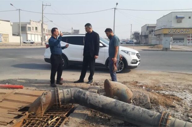 بازدید مهندس عبیداوی از مناطق کمپلو و کیان‌شهر