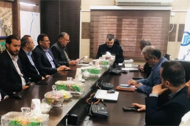 نشست نماینده مردم شریف اهواز، باوی، کارون و حمیدیه در مجلس شورای اسلامی با مدیرعامل شرکت آب و فاضلاب اهواز