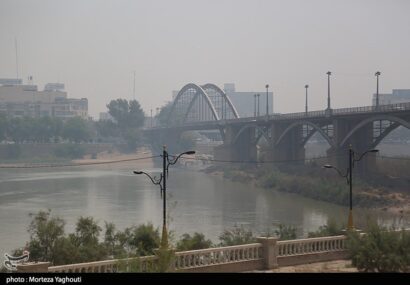 تنفس هوای آلوده در ۱۴ شهر خوزستان