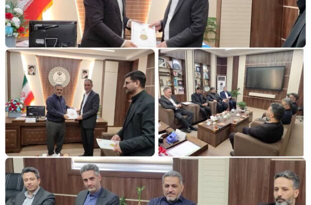 مراسم تکریم و معارفه مسئول جدید حراست فرمانداری بندرماهشهر برگزار شد مراسم تکریم و معارفه مسئول جدید حراست فرمانداری بندرماهشهر برگزار شد