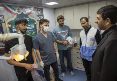 بازدید میدانی نماینده اهواز از اردوی جهادی در حمیدیه