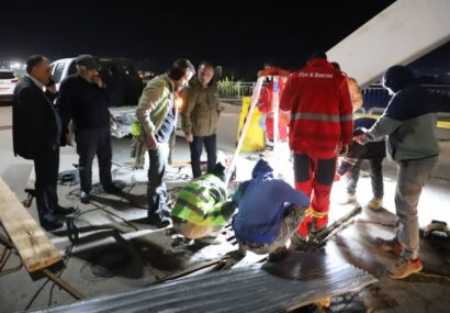 اقدام اضطراری برای جلوگیری از اختلال ترافیکی در خرمشهر