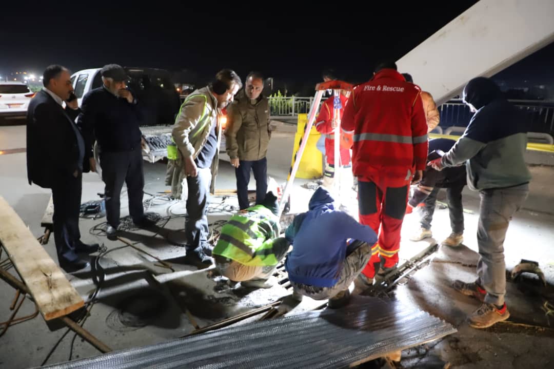 اقدام اضطراری برای جلوگیری از اختلال ترافیکی در خرمشهر