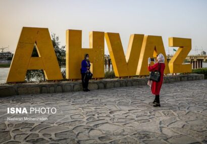 مشاغل سنتی اهواز، المان میشوند/ نورپردازی نوروزی منبع آب «کمپلو»