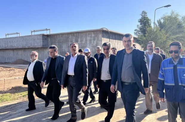 تکمیل تصفیه‌خانه فاضلاب غرب اهواز از اولویت‌های وزارت نیرو است