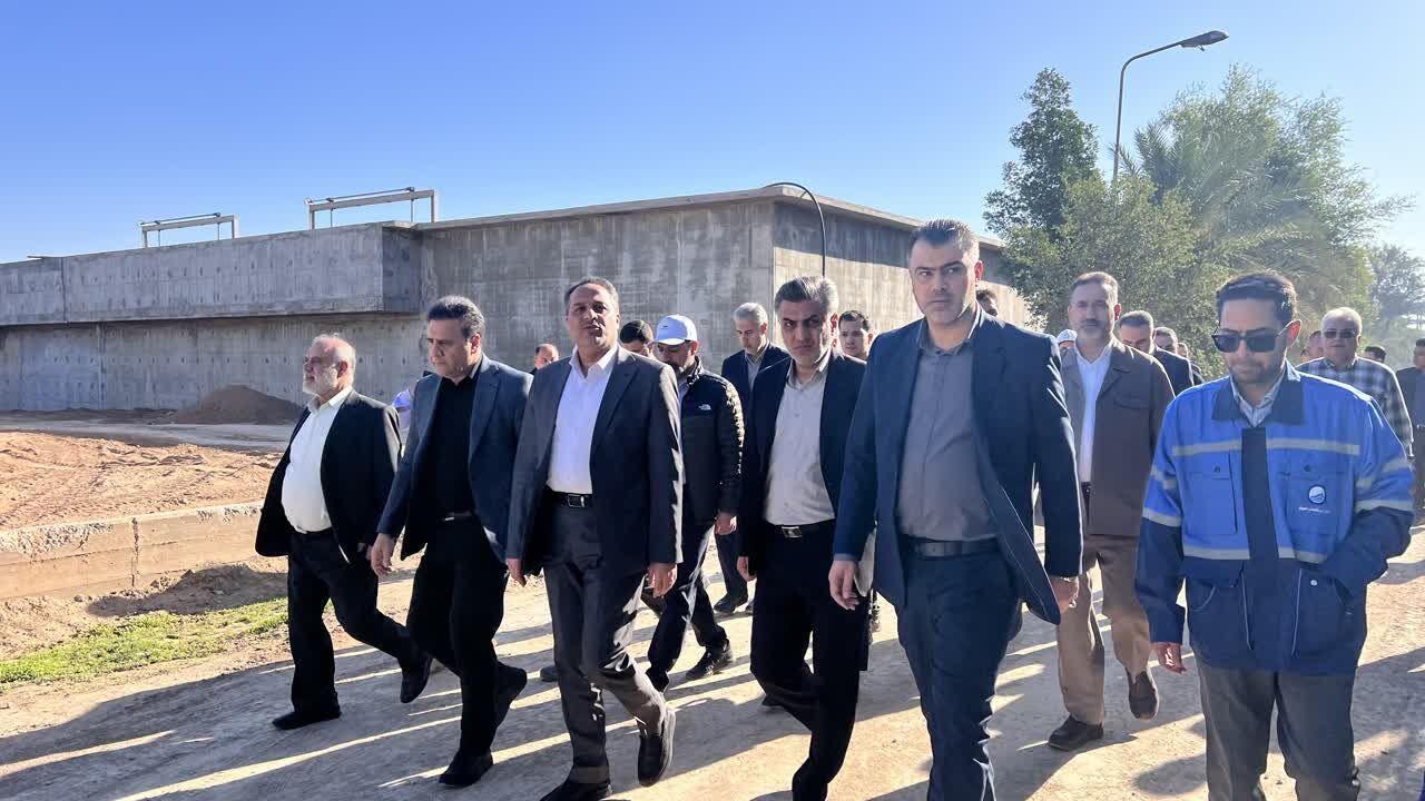 تکمیل تصفیه‌خانه فاضلاب غرب اهواز از اولویت‌های وزارت نیرو است