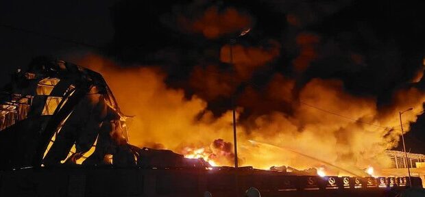 جزییات آتش‌سوزی در واحد تولید پلیمری شهرک صنعتی آبادان