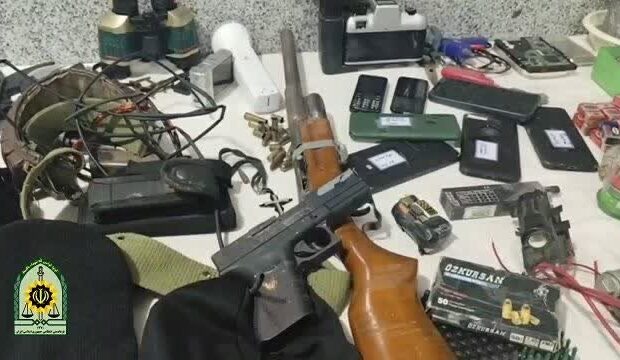 دستگیری دو تروریست و کشف کارگاه تولید بمب‌دست‌ساز در مسجدسلیمان