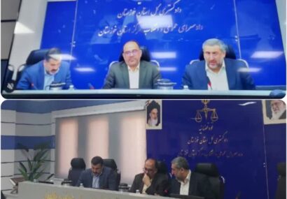 جلسه شهردار اهواز با دادستان و معاون پیشگیری از وقوع جرم استان