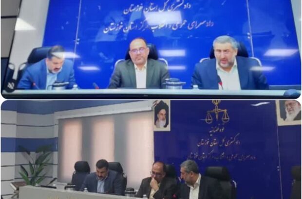 جلسه شهردار اهواز با دادستان و معاون پیشگیری از وقوع جرم استان