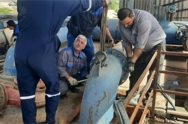 ارتقاء کیفیت آب آشامیدنی در تصفیه‌خانه گلستان اهواز