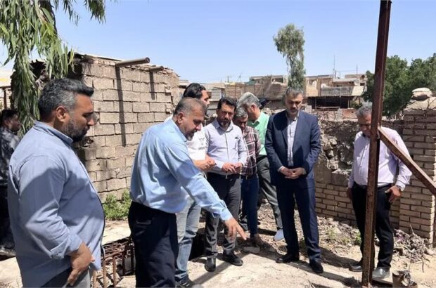بازدید مدیرعامل شرکت آب و فاضلاب اهواز از ایستگاه غزنوی