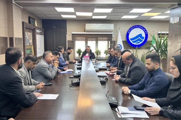 برگزاری شورای معاونین شرکت آب و فاضلاب اهواز