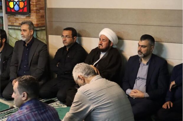 مراسم گرامیداشت اربعین رهبر شهید و جمعی از فرماندهان