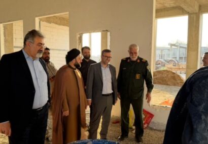 مدیرعامل شرکت ملی حفاری ایران از طرح در دست اجرای موزه دفاع مقدس و مقاومت خوزستان بازدید کرد