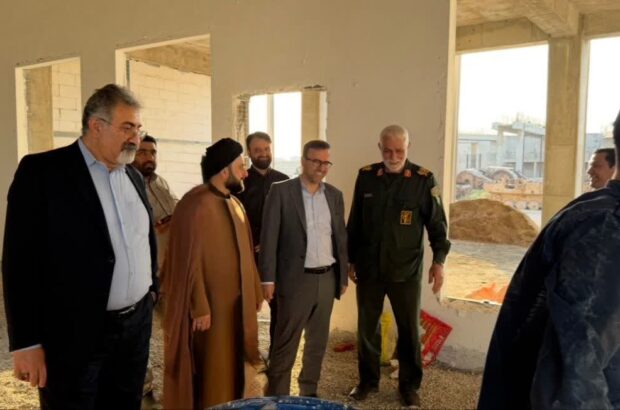 مدیرعامل شرکت ملی حفاری ایران از طرح در دست اجرای موزه دفاع مقدس و مقاومت خوزستان بازدید کرد