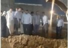 بازدید سعید دشتی زاده از روند انجام اقدامات اصلاحی در انتهای منطقه درویشیه