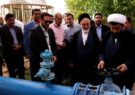 افتتاح یک طرح آبرسانی در گتوند خوزستان پس از هشت سال بلاتکلیفی  