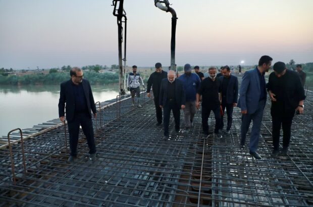 پل عنافچه در آستانه بهره‌برداری است
