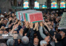 تشییع پیکر مطهر ۲ شهید تجاوز رژیم صهیونیستی در استان خوزستان 