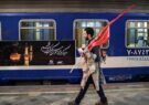 قطار ریل‌باس ویژه زائران اربعین در مسیر خرمشهر – شلمچه راه‌اندازی شد