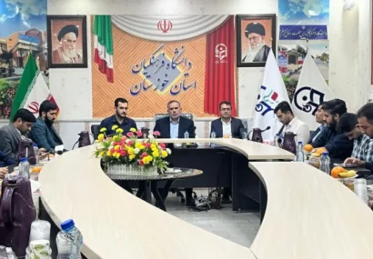 نشست «معلم تراز» با حضور سید محسن موسوی زاده در مرکز مدیریت دانشگاه فرهنگیان خوزستان برگزار شد نشست «معلم تراز» با حضور سید محسن موسوی زاده در مرکز مدیریت دانشگاه فرهنگیان خوزستان برگزار شد