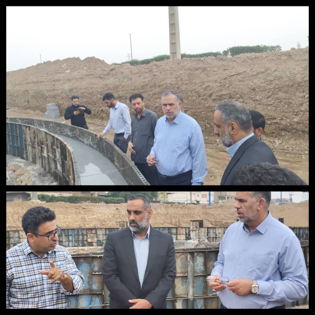 بازدید سید محسن موسویزاده، از پروژه آبرسانی به منطقه عیندو اهواز بازدید سید محسن موسویزاده، از پروژه آبرسانی به منطقه عیندو اهواز