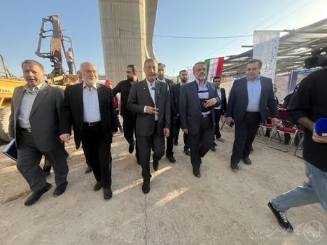 بازدید معاون اجرایی رئیسجمهور از پروژه قطار شهری اهواز بازدید معاون اجرایی رئیسجمهور از پروژه قطار شهری اهواز