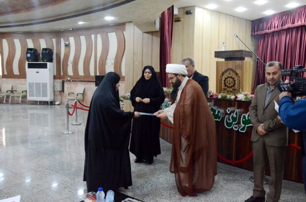 برگزاری مراسم گرامیداشت روز زن ویژه پرسنل زن فرماندهی انتظامی استان خوزستان 