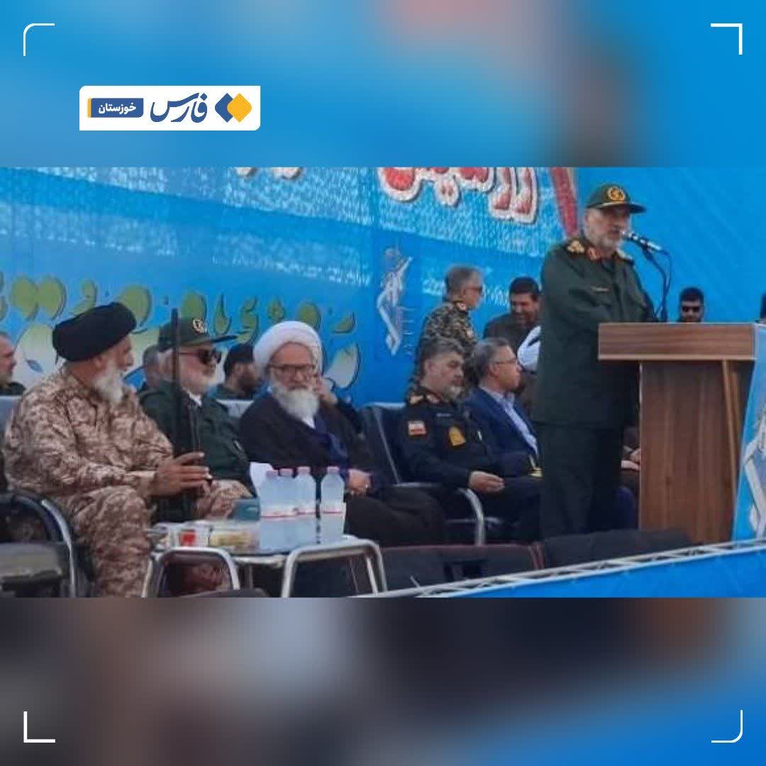 سردار شاهوار پور: تا آخرین قطره خون در دفاع از ایران ایستاده‌ایم